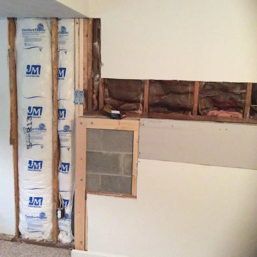 Wall insulation replacement during Odor Removal & Deodorization in Sachse